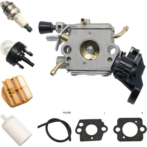 Kit de réparation de filtre à air de carburateur pour 445 450 506450401 909-037
