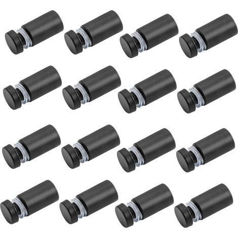 Lot de 16 vis de montage antirouille pratiques de qualité commerciale réglable en hauteur pour panneaux en acrylique publicité extérieure Matériel de montage (1/4)