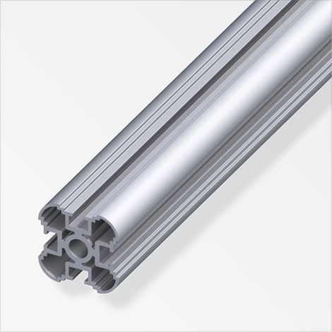 alfer Säulen-Profil 35,5 x 2500 mm Profile Nutprofil Strebenprofil (1/2)
