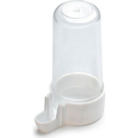 GAUN bebedero tubo jaula 80 ml , Bebedero de tubo para pájaros de Gaun, con una capacidad de 80 ml, fabricado en plástico muy resistente. Ideal para pájaros de pequeño tamaño y pic