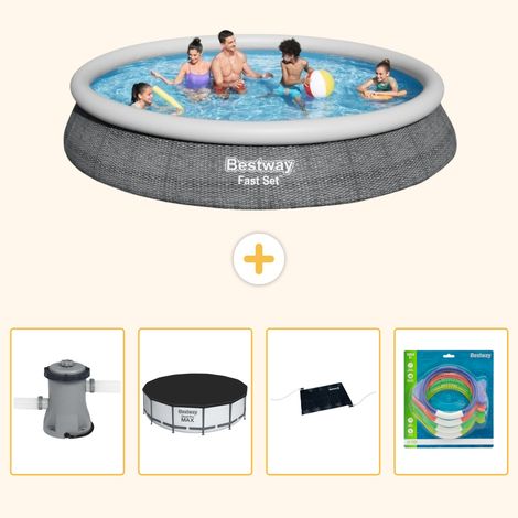 Bestway Bestway Fast Set Ronde - 457x84 cm - 5-pièces S211 (1/5)