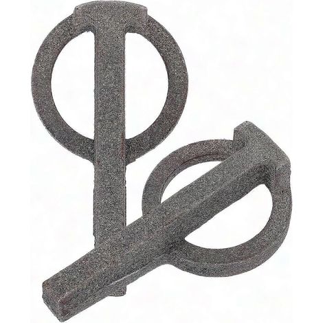 Crochet de verrouillage pour échafaudage, 2 pièces, argent, 10,2 x 5,6 x 2,5 cm, connecteur de sécurité, accessoires de montage, quincaillerie de chantier (1/5)
