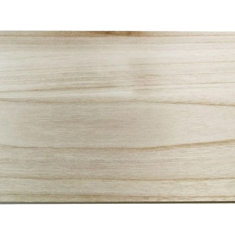 KIT de 10 pièces - PLANCHE en bois lamellé monocouche - poncée - Light Wood - aluminium végétal - dimension 10x2x203 cm