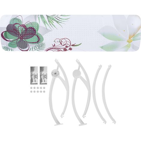 Bouclier Vent Climatisation - Déflecteur Air Réglable - Installation Sans Perçage - Pour Unités 90cm - Lot De 1 (1/5)