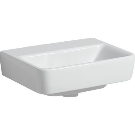 Geberit Renova Plan, lave-mains, 45x34 cm, sans trou pour