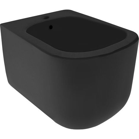 Bidet suspendu TRIBECA 35x54cm, noir mat (1/2)
