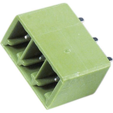 PTR Hartmann Stiftgehäuse-Platine STL(Z)1550 Polzahl Gesamt 2 Rastermaß: 3.50 mm STL1550/2G-3.5-V 1