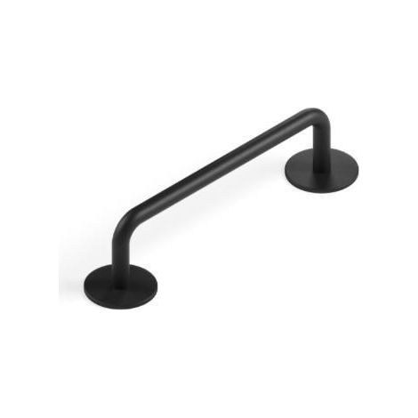 Poignée Milano - talla 121mm. (C96) noir mat