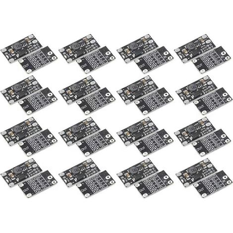 Lot de 20 mini convertisseurs CC élévateurs 3,7 V vers 12 V (sortie 5 V/8 V/9 V/12 V) - Lithium-Battery B (1/5)