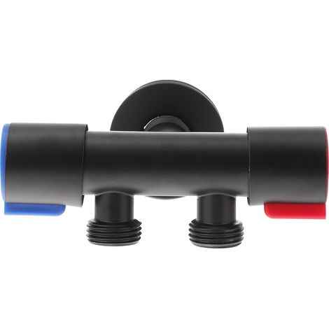 Robinetterie D'Arrêt - Robinet D'Angle En Acier Inoxydable - Pour WC Salle De Bain Cuisine - 11,6 X 7 X 4,5 Cm - 1 Pièce (1/5)