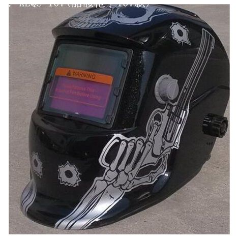 ZOLGINAH Casque de Soudure Automatique - Masque de Soudure avec 2 Lentilles et 2 Capteurs de filtre à ombre réglables DIN9-13 pour le soudage à l'arc de MIG TIG MAG [Classe énergétique A+++] (1/5)