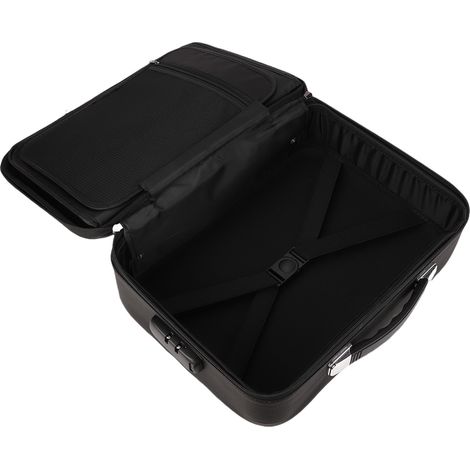 Boîte de rangement ignifuge portable rigide avec 13 pochettes pour dossiers, organisateur de documents pour bureau et maison (1/5)