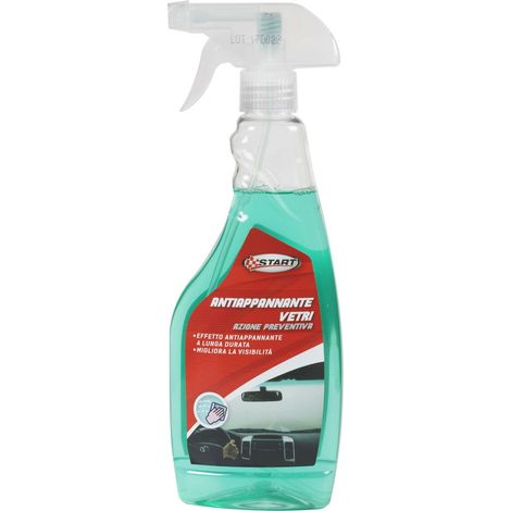 Spary Trigger antiappannante per vetri 500 ml, azione preventiva (1/4)