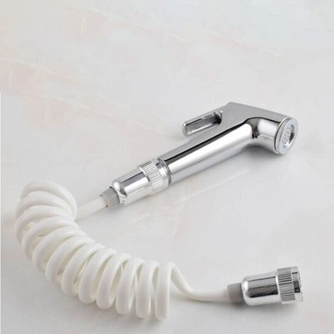 Ducha de mano bidé para inodoro de pared para baño, fácil de instalar (1/4)
