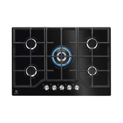 Electrolux KGG7536K Nero Da incasso 75 cm Gas 5 Fornello(i) (1/5)