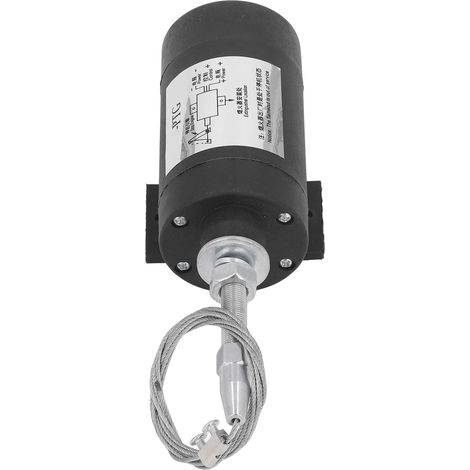 24V Motorstopp-Magnetventil, niedriger Strom, Überlastschutz, normalerweise geschlossene Kraftstoffabschaltung für Dieselmotoren, automatischer Stopp. (1/5)