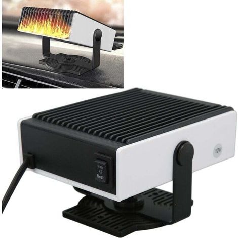 Portable 150W Car Heater Defroster, Defogger, Heater and Cooler, 2 Modes, 180 Degree Rotatable, for Home and Car, 12V (1/5)