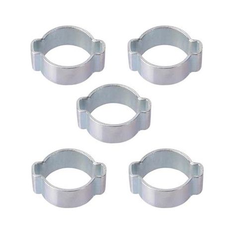 Lot de 5 colliers à oreille 15/18 mm (1/3)