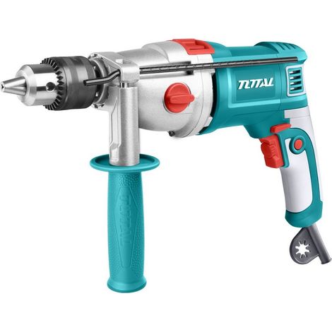TRAPANO A PERCUSSIONE 1050W ELETTRICO VELOCITÁ REGOLABILE TOTAL (1/5)