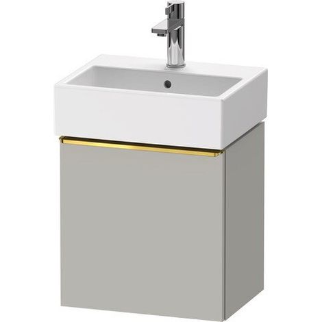DURAVIT DE4217R34070000 D-Neo Lave-mains WTU blanc R.ek 434x322x440 Bt.Gr