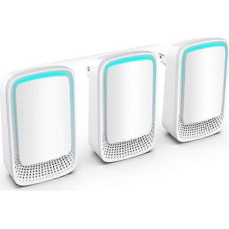 Ioniseurs d'air pour la maison, lot de 3, générateur d'ions négatifs UE (1/5)