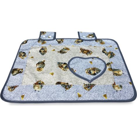 Couvre-four en tissu HIBOU BEIGE (1/3)