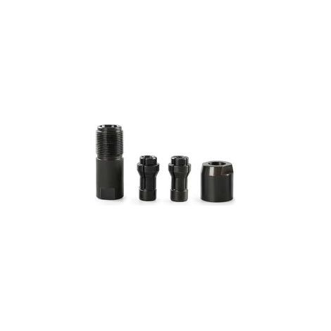 Kit de conversion droite pour meuleuse coudée avec pinces de 3 mm et 6 mm pour des tâches de meulage efficaces, filetage 5/8-11 (1/5)
