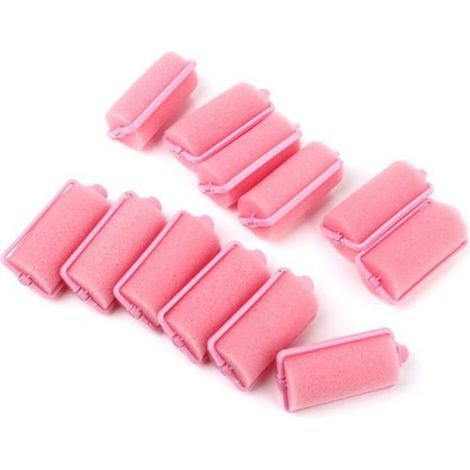 Bigoudis en éponge pour cheveux coiffure Couleurs aléatoires (lot de 20 pièces) FER A FRISER (1/5)