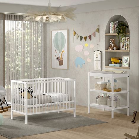 Vipack Meryl 60x120 lettino e fasciatoio Bianco (1/5)