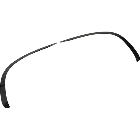 Frontstoßstangen-Kit mit Spoilerlippe, glänzend schwarz, Splitter und Deflektor als Ersatz für CLS C257 AMG Line (1/5)
