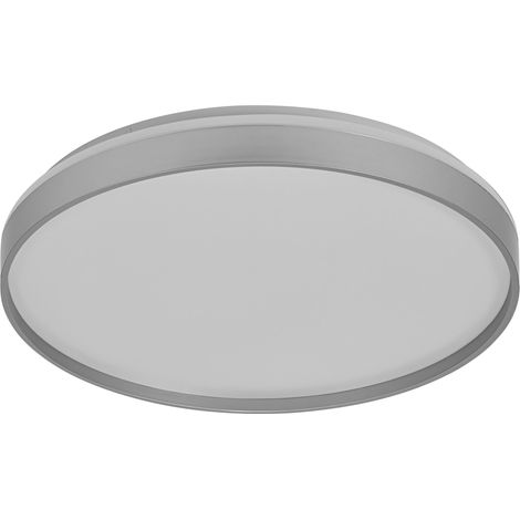 OSRAM ORBIS Gisela Plafonnier LED 485mm, 36W, 3000K blanc chaud, Argent, Métal avec anneau en plastique, IP20