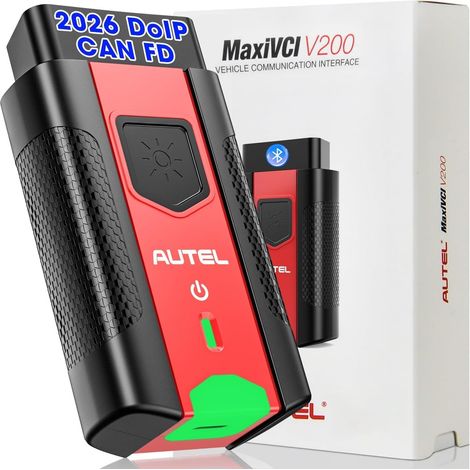 Dongle wireless MaxiVCI V200, compatibile con MS906 Pro, MS906 Pro-TS, KM100 (X), BT608, BT609, ITS600, MK906 Pro-TS, adattatore connettore OBD2 2026 VCI 200, interfaccia di comunicazione per auto. (1/5)