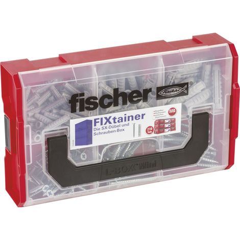 Fischer Dübel SX Fixtrainer- 205 Stück Dübel