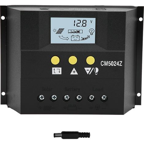 CM5024 12V-24V 50A PWM-Solarladeregler mit Temperatursensor (1/5)