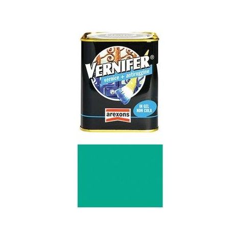 SMALTO ANTIRUGGINE VERNIFER AREXONS  4871 VERDE SMERALDO BRILLANTE ML 750
