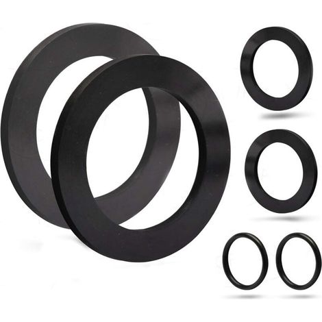 Joint Pour Vanne D'Arrêt Et Crépine - Silicone Haute Qualité - Compatible Piscines Intex Modèles 10747 25006 28621 - Lot De 6 Pièces (1/5)
