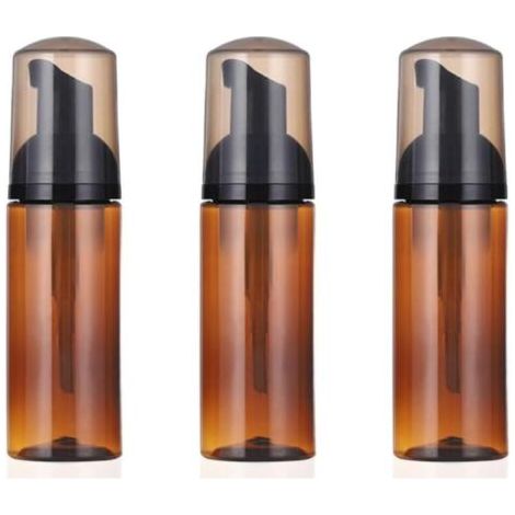 3 Pièces 60ml Flacon Pompe Vide, Flacon Voyage Mousse, Distributeur Savon Mousse Flacon, pour Le shampooing Conditioner Lotion Articles de Toilette (1/5)