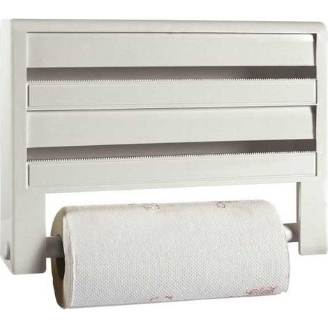 Porta rollos de plástico para 3 unidades Cosmoplast