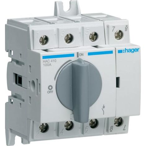 Interruttore di sezionamento 4P 100A HAC410