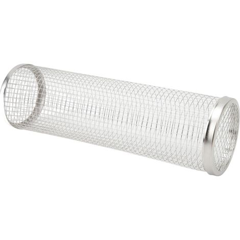 Panier à rôtisserie universel en acier inoxydable, rond, accessoire pour barbecue extérieur, taille L (1/5)