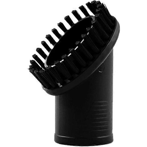 Brosse ronde universelle de 35 mm de diamètre intérieur, accessoire pour aspirateur. Embout d'aspirateur. (1/2)
