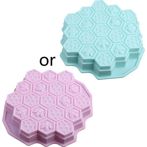 Dessert-Kuchenform in Wabenform für selbstgemachte Kekse, Schokoladenfondants (1/5)