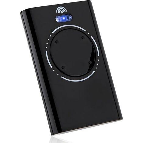 Télécommande Portail Compatible avec XT4 868 SLH LR, XT4 868 SLH, XT2 868 SLH LR, XT2 868 SLH, Fréquence 868 MHz, 4 Canaux Noir (1/5)