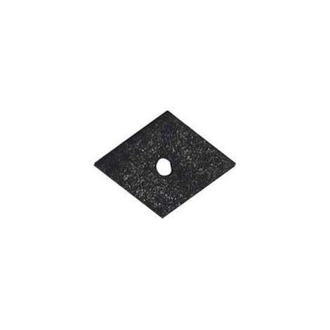 RONDELLA  A ROMBO IN RUBEROIDE RG- - mm.27x27 - 100 pezzi FRIULSIDER