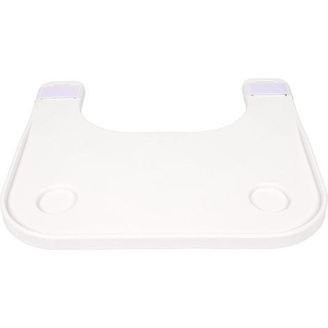 Tableau plateau repas pour fauteuil roulant, planche détachable épaisse, bureau blanc pour personnes âgées à domicile (1/5)