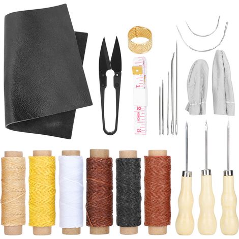 Ensemble d'outils de couture pour cuir 22 pièces, numéro d'ensemble 009 (1/5)