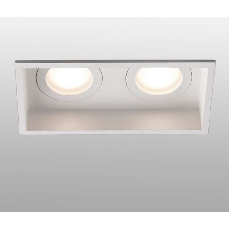 HYDE SQ 2L Empotrable techo negro Faro 40125 (1/5)