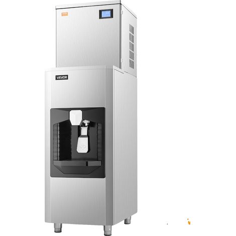 Máquina de hielo comercial VEVOR, 500 lbs/24 h, máquina de hielo autolimpiante (solo cabezal), 400 lbs/día-b (1/2)