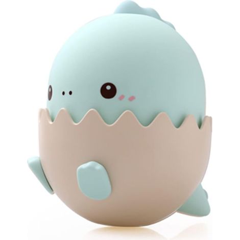 Veilleuse Tactile Lampe de Nuit Portable pour Enfant en Silicone avec 3 Intensité 6 Couleurs Réglables, USB Rechargable LED Dinosaure Chambre Déco, Cadeau pour Garçon dès 0 Mois (Vert)-Ensoleillé
