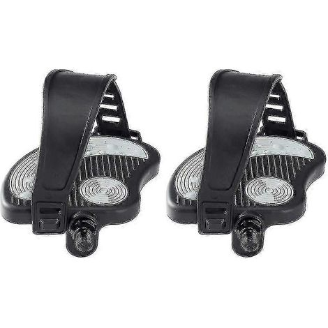 Sangles de pédales de vélo de spinning professionnelles - Taille universelle 9/16" (1/5)